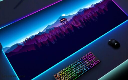 Miếng lót chuột LED Mousepad (1)