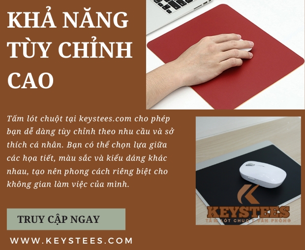 Ưu Đãi & Khuyến Mãi TẤM LÓT CHUỘT VĂN PHÒNG KEYSTEES